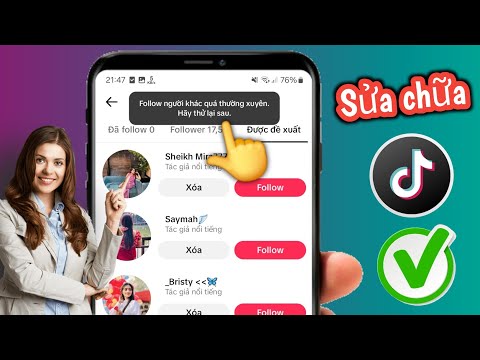 Làm cách nào để khắc phục lỗi TikTok theo dõi người khác quá thường xuyên?