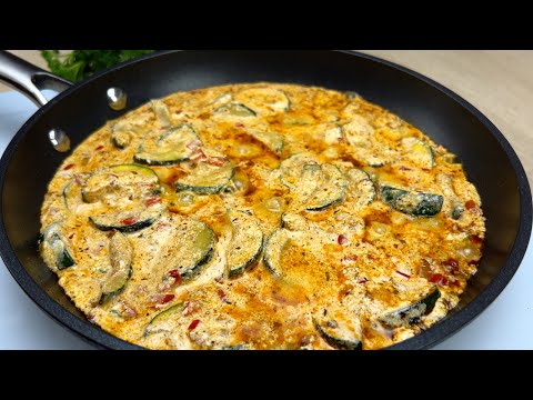 These zucchini are simply delicious! Quick to cook! 2 zucchini recipes! # 256