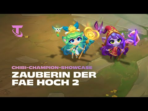 Zauberin der Fae hoch 2 | Chibi-Champion-Showcase – Teamfight Tactics