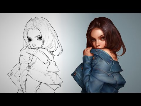 Realistic Rendering on a Stylized Character - Painting Demo