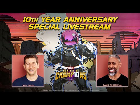 Marvel Contest of Champions 10 Year Anniversary Celebration