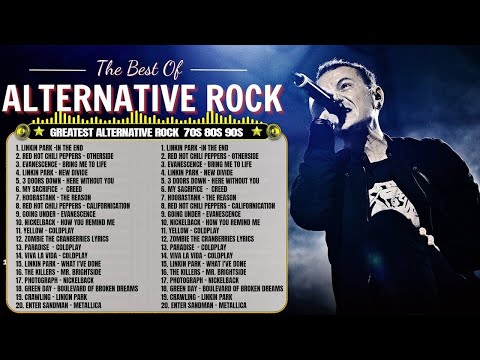 Alternative Rock Of The 90s 2000s - Evanescence, AudioSlave, Linkin park, 3 Doors Down, Hinder...#3