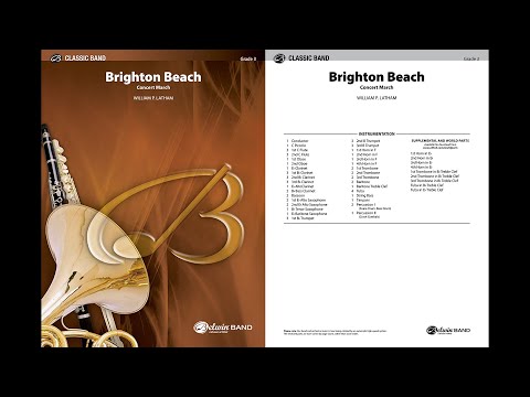 Brighton Beach, by William P. Latham – Score & Sound