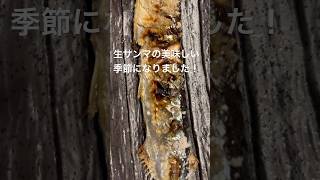 生サンマの美味しい季節になりました！サンマの塩焼き定食！