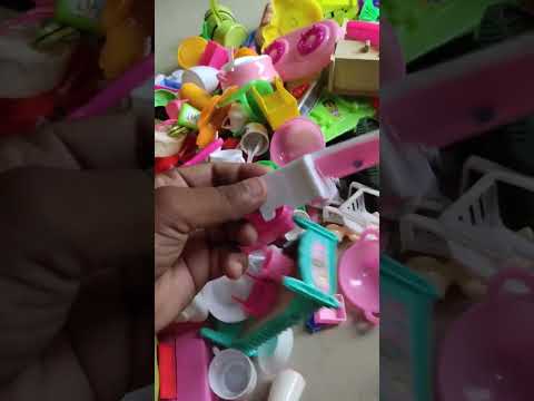 Apke liye hei #tinykitchenset #kitchenset #miniaturetoys #miniaturekitchenset #first #unboxing