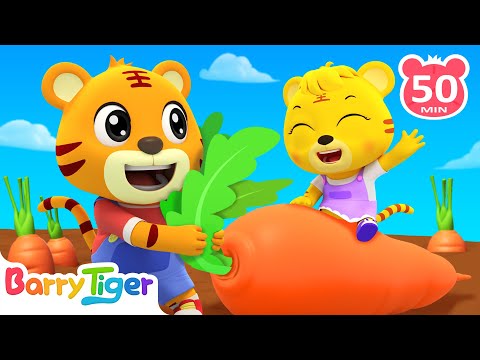 拔蘿蔔🥕🥕🥕｜大合集📚｜經典熱門兒歌🎶｜Kids Song🎵｜動畫✨｜童謠｜貝樂虎中文｜Nursery Rhymes