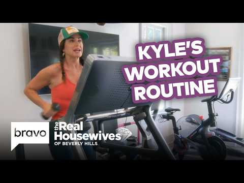 Kyle Richards Walks Us Through Her Typical Workout | RHOBH (S14) | Bravo