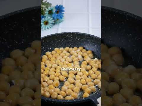 Tasty Crispy Schezwan Chickpeas