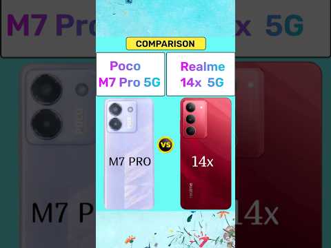 Poco M7 Pro vs Realme 14x 5G