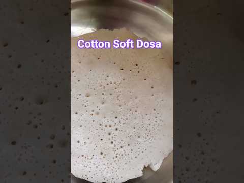 Cotton Dosa  / #dosa #dosarecipe #dosai #dosabatter #aapam #trending #breakfast #