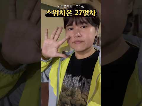 #스위치온 27일차 내일 나 뭐먹지!!!? #다이어트브이로그#스위치온다이어트