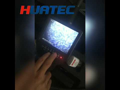 HUATEC HTD D8 Industrial Electronic Endoscope Operation video