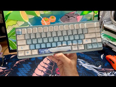 Teclados Magnéticos da China Ficando Cada Vez Melhores - Varmilo muse 65