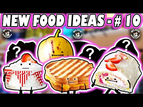 NEW  FOOD IDEAS Update ! Part 10 / We Made FAN Suggested Ideas / Secret Staycation / Roblox