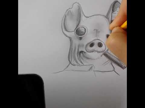 How to draw Pig mask - Watchdogs Legion Playstation 5