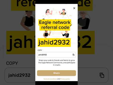 eagle mining network referral code. eagle network referral code