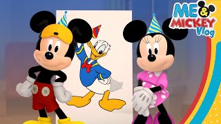 Mickey and Minnie Mouse Play Birthday Party Games 🎈 | Me & Mickey | Vlog 75 |@disneyjr