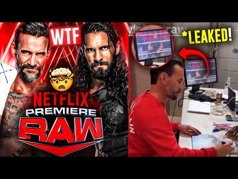 WHAT THE FU*K! CM Punk Vs Seth Rollins CONFIRM For Raw On NETFLIX😱😲!? | Leaked Wyatt Sicks | WWE