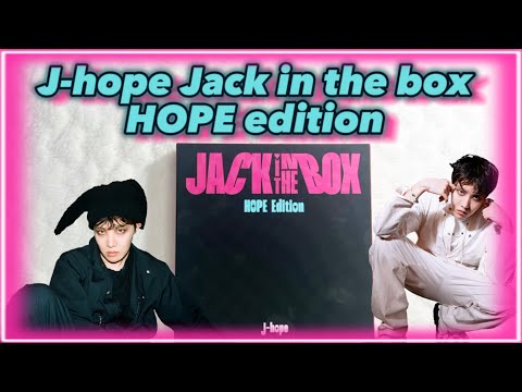 J-hope Jack in the box HOPE edition 💖💙🖤