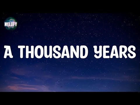 Christina Perri - A Thousand Years (Lyrics)