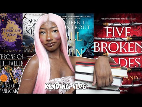 i read 5 popular booktok romantasy books (and it slowly drove me to insanity)