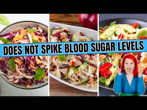 3 EASY Fat Burning, Low Carb, Diabetic Salad Recipes PERFECT for Weight Loss