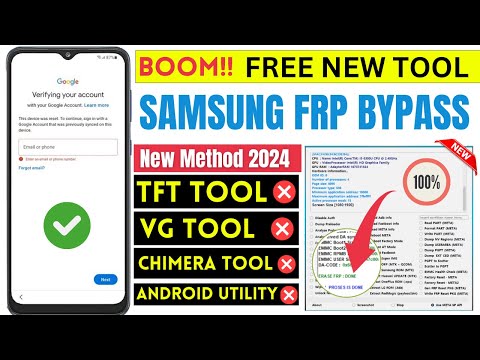 SAMSUNG FRP LOCK & GOOGLE ACCOUNT BYPASS 2024 | ANDROID 12/13/14 UNLOCK, NEW METHOD