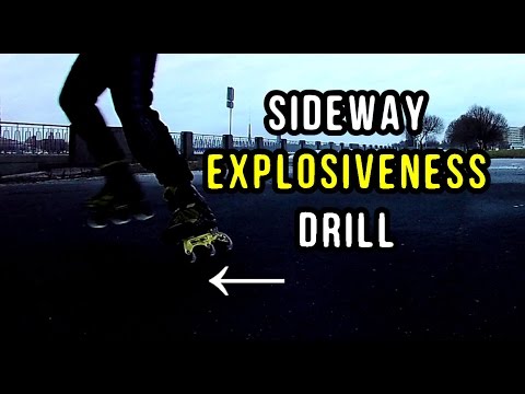 3-in-1 Sideway Drill for Explosiveness - Practice Inline Skating Ep 5