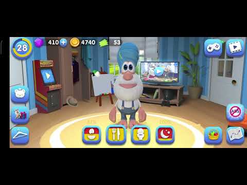 My talking Booba Virtual pet Booba cartoon funny Gameplay booba LeveL 28+2