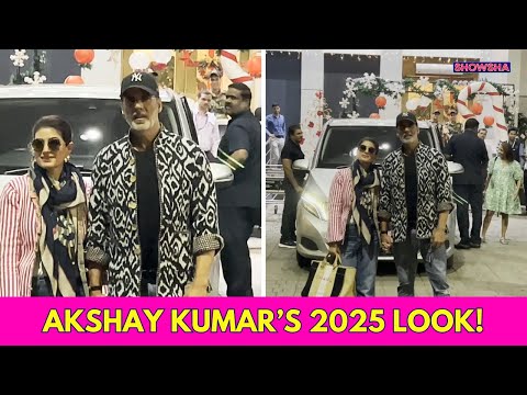 Akshay Kumar Welcomes Year 2025 With A Bearded Look, Wishes Everyone Happy New Year I WATCH