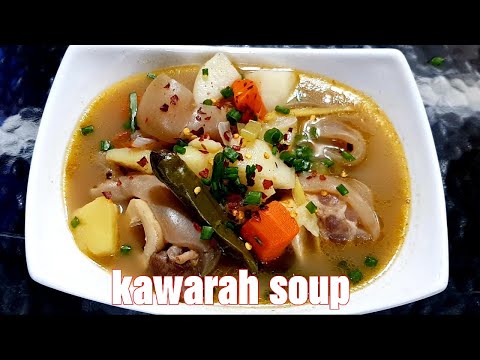 KAWARAH:  كوارع   EGYPTIAN BEEF THROTTLE SOUP