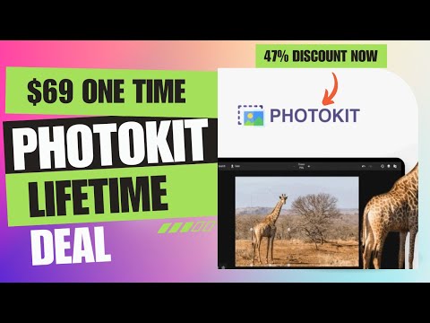 ❇️📸❇️PhotoKit Lifetime Deal | Transform Your Photos with Just ONE Click |$69 Lifetime Deal | 47% Now