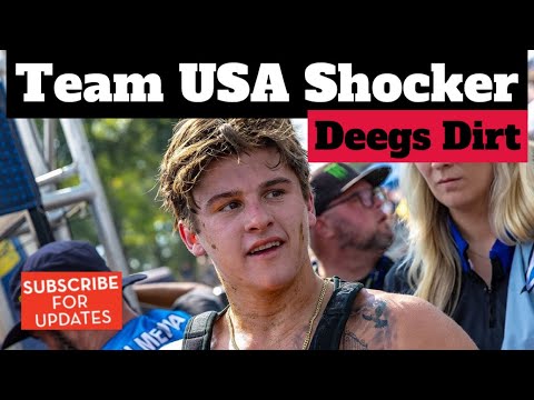 Deegs Getting Dirty on TEAM USA - SHOCKER