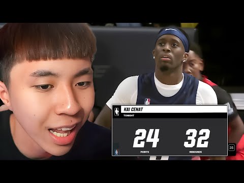 Ray Reacts To Kai Cenat's 2ND LBA BASKETBALL GAME!