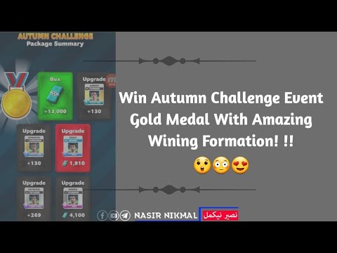 Have You Won Event? 😉 | IWon Autumn Challenge Event Gold Medal With Amazing Wining Formation! !!😲😳😍