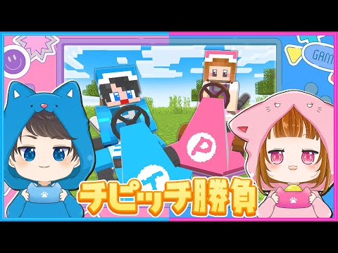 チピッチでリベンジ対決だ!!!🐶🐱【 ちろぴの 】【 マイクラ / Minecraft  】