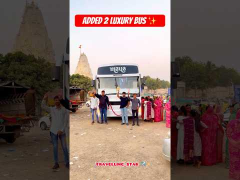 Congratulation Maya Travels ✨♥️ ll Added 2 New BS6 Sleeper Luxurious Bus #Luxurybus #travels #viral