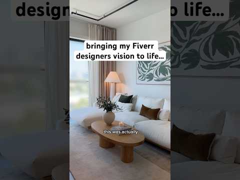 I Hired A Fiverr Designer To Redo My Apartment!