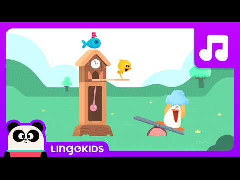 HICKORY DICKORY DOCK 🎵🕰️🐟 Best Nursery Rhymes for Kids | Lingokids