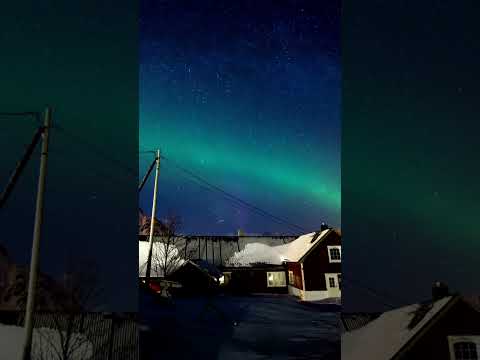 The Beautiful Northern Light 👌 #northernlights #HolidaysWithYouTube #holydayswithyoutube