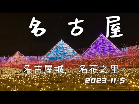 2023-11-5 名古屋。 名古屋城，名花之里