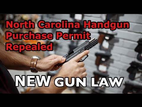 Handgun permit requirement repealed in North Carolina; Here's what it means!