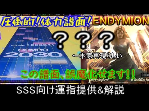 [チュウニズム]　DDRからの刺客！超体力譜面！！ENDYMION SSS向け運指提供&解説