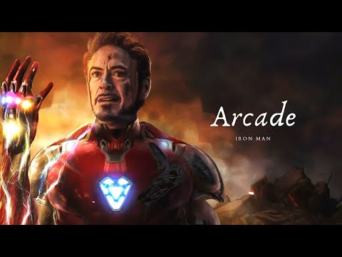 Loving you is a loosing game Iron man and arcade remix❤️#ironman,#arcade