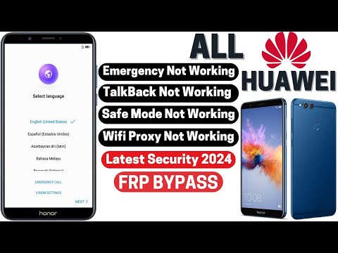 All Huawei FRP Bypass 2024 Google Account Unlock✅ Safe Mode Not ❌ Emergency Not Working ❌ Without Pc