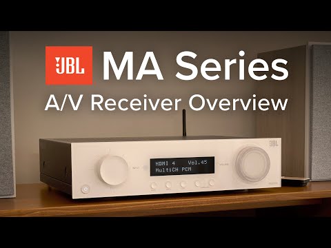 JBL MA Series A/V Receiver Overview! Designed for the Next Generation of Music/Movie Enthusiasts