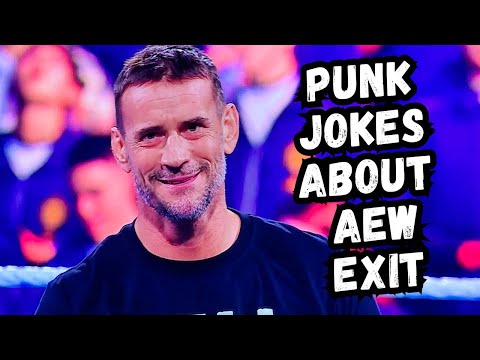 CM Punk Jokes about AEW Altercation on WWE SMACKDOWN