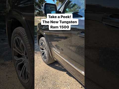 Take a Peek! New Tungsten Ram 1500