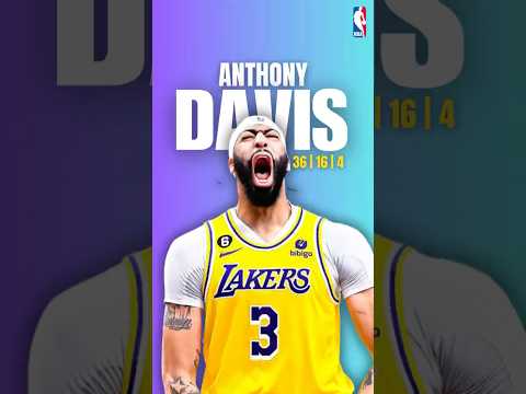 Anthony Davis for MVP this season? #lakers #lakersnation #anthonydavis #mvp #NBA