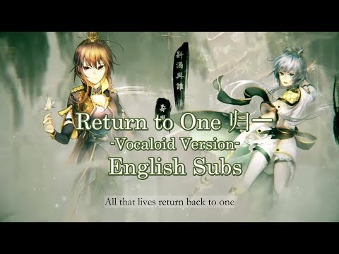 【Song of Time Project】 Return to One (ft. Luo Tianyi, Yuezheng Ling, Xin Hua)【English Subs】